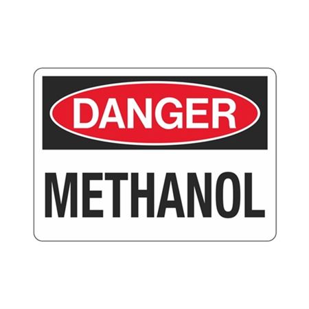 Danger - Methanol Sign